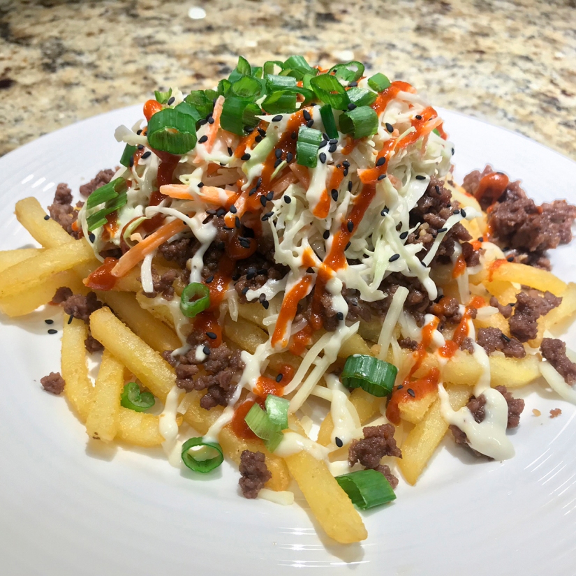 Recipe—Loaded Korean Beef Fries